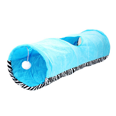 Tunel pentru pisici de joacă - diferite modele și culori