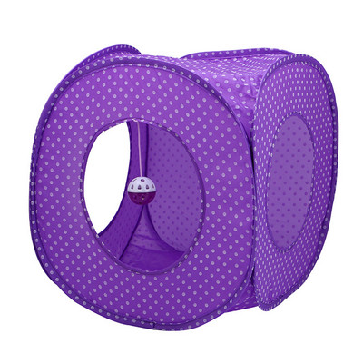 Tunel pentru pisici de joacă - diferite modele și culori