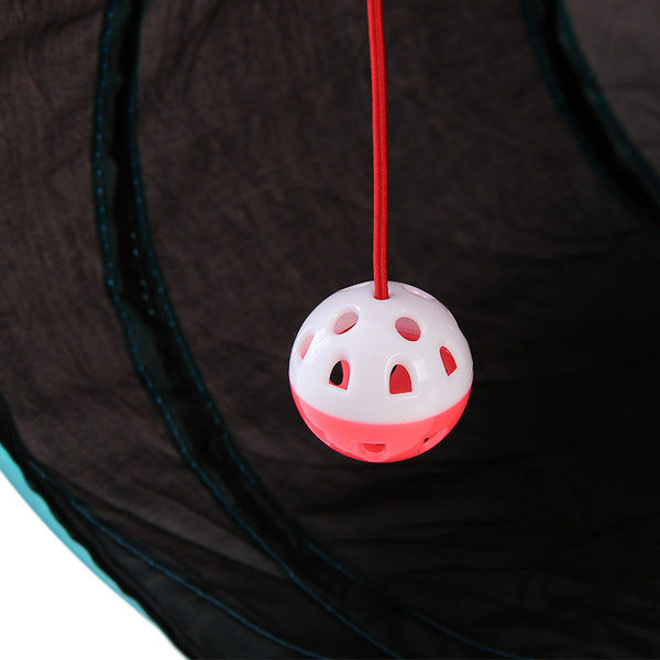 Tunel pentru pisici de joacă - diferite modele și culori