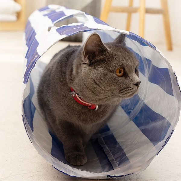 Τούνελ παιχνιδιών για γάτες - πολλά μοντέλα