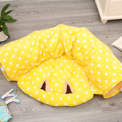 Σήραγγα για γάτες με κρεμαστό παιχνίδι σε διάφορα μοντέλα