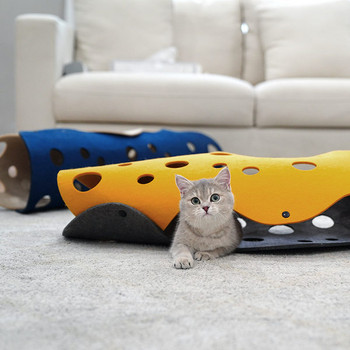 Φορητό τούνελ για παιχνίδι με γάτες