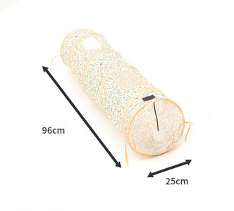 Σκηνή κατοικίδιων γατών σε σήραγγα