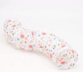 Υφαντική σήραγγα για παιχνίδι με γάτες