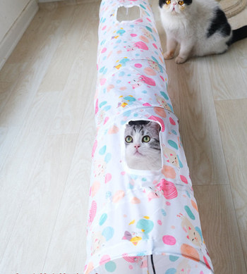 Текстилен тунел за игра на котки