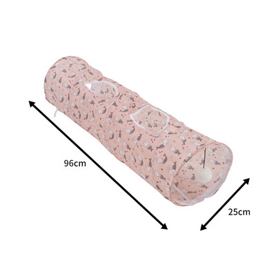 Υφαντική σήραγγα για παιχνίδι με γάτες
