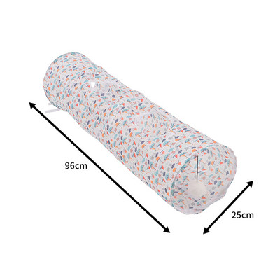 Υφαντική σήραγγα για παιχνίδι με γάτες