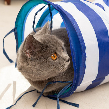 Сгъваем тунел за котки -няколко модела