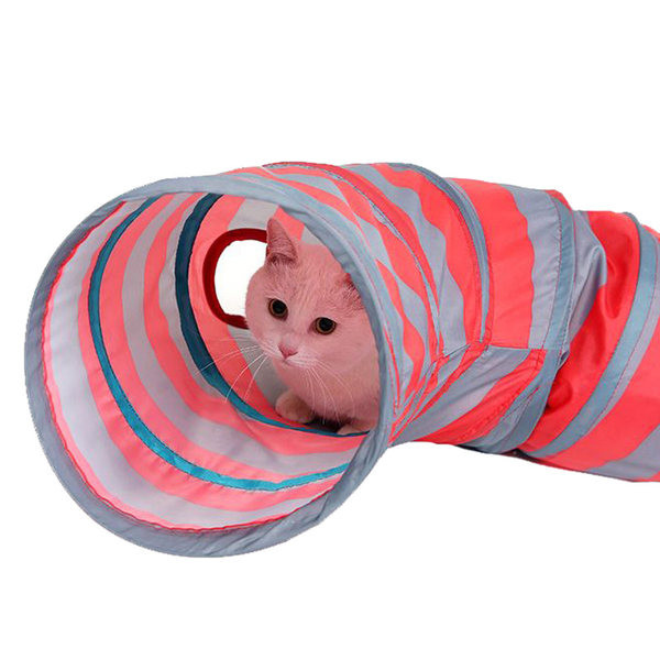 Πτυσσόμενο τούνελ για γάτες - πολλά μοντέλα