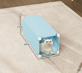 Υφασμάτινη σήραγγα παιχνιδιών γάτας - πολλά μοντέλα