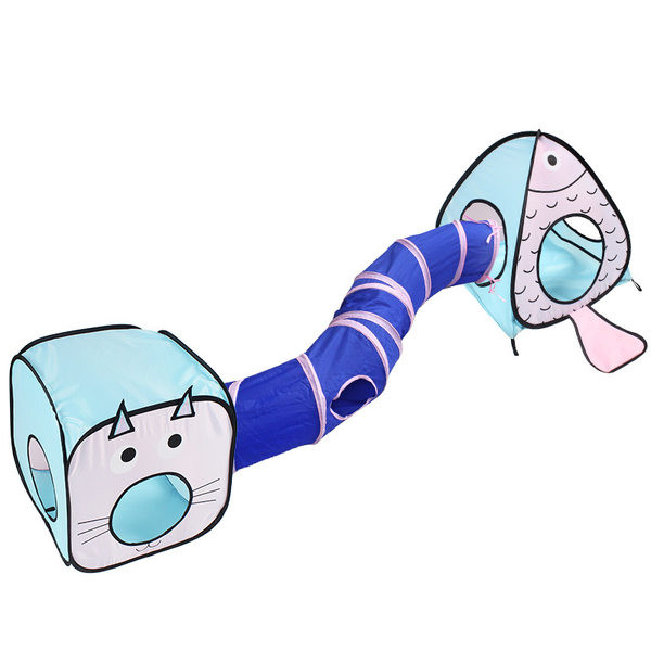 Διασκεδαστικό τούνελ για γάτες