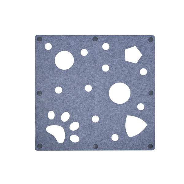 Tunel pentru pisici cu așternut în două modele