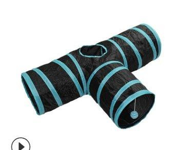 Tunel textil pentru pisici - diferite modele