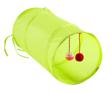 Tunel textil pentru pisici - diferite modele