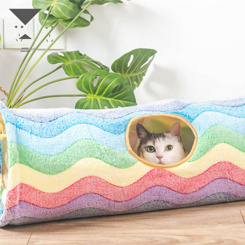 Плюшен тунел за котки