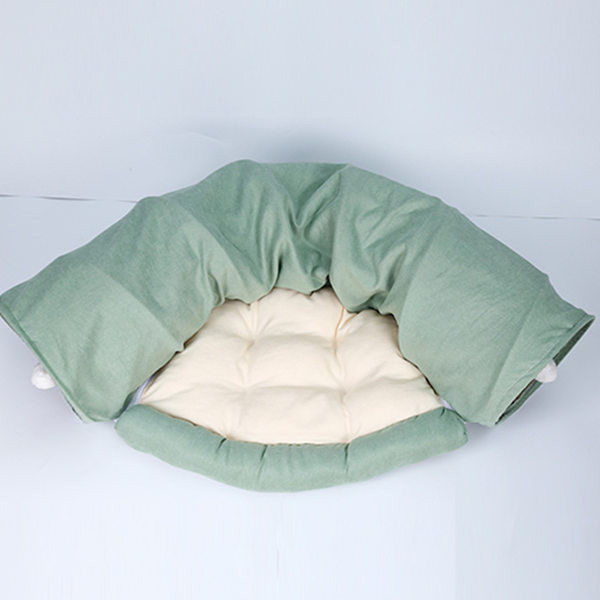 Tunel pentru pisici - cu pandantiv si broderie