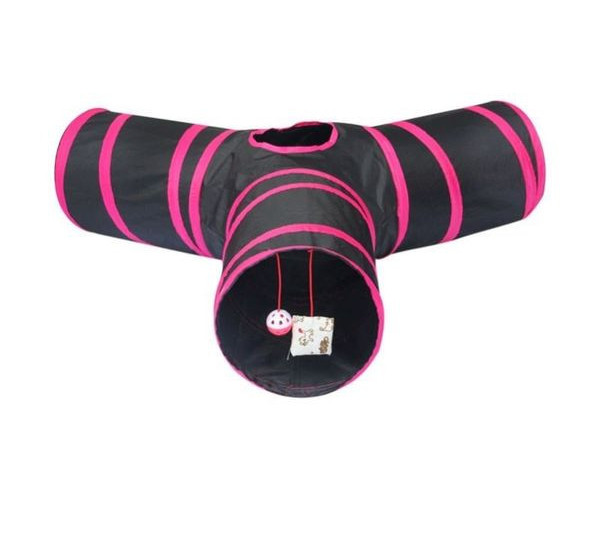 Tunel de joacă pentru pisici - mai multe modele