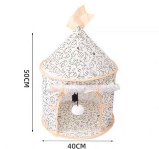 Kokkupandav mängutunnel – sobib kassidele