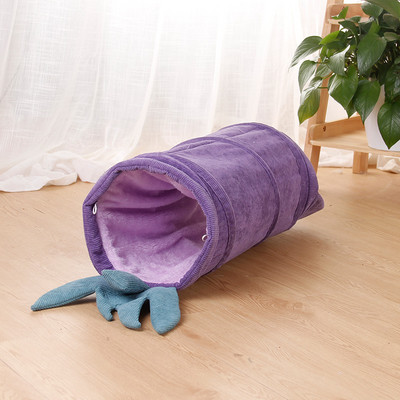 Tunel pentru pisici cu element 3D