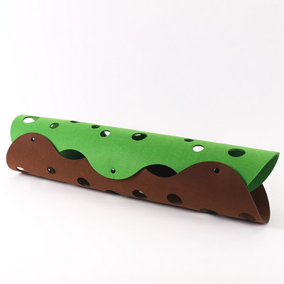 Tunel pliabil bicolor pentru pisici