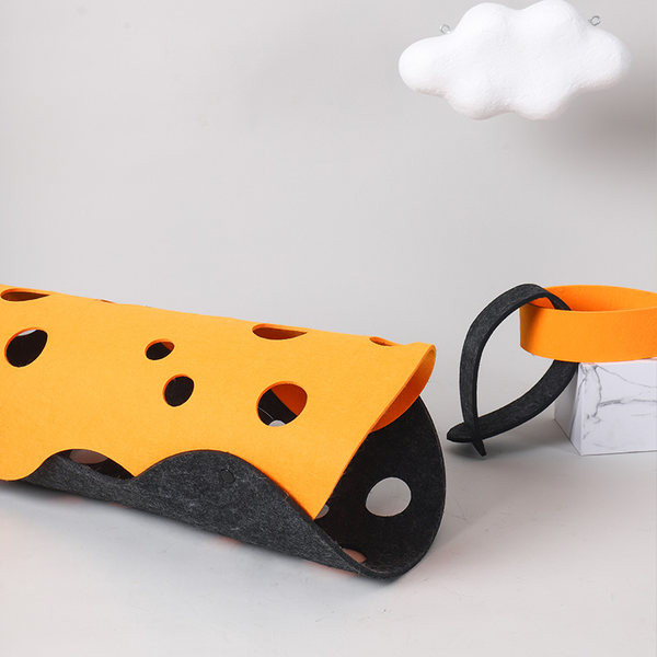 Tunel pliabil bicolor pentru pisici