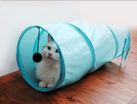 Τούνελ παιχνίδι για γάτες σε μπλε