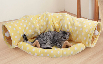Alagút macskáknak ágyakkal három modellben