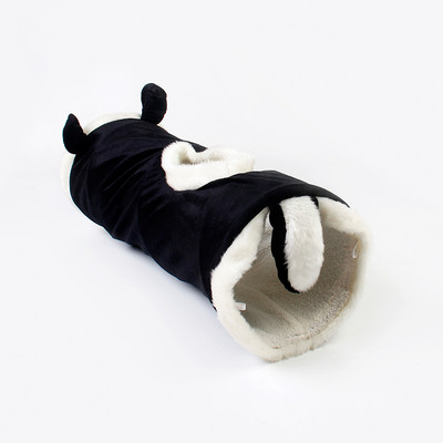 Tekstilni tunel s polar podstavom za mačke