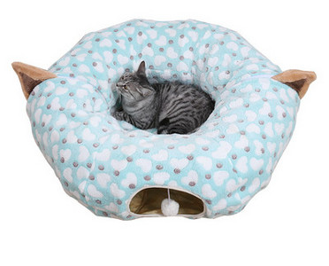 Kahes värvitoonis ümmargune tunnel