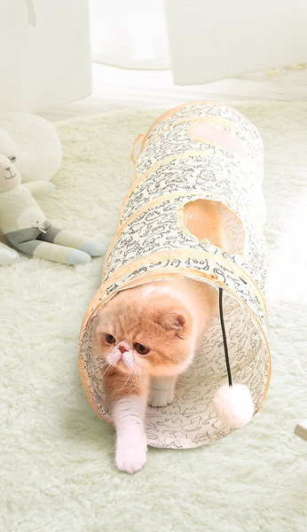 Υφασμάτινο παιχνίδι Τούνελ ή σπιτάκι γάτας