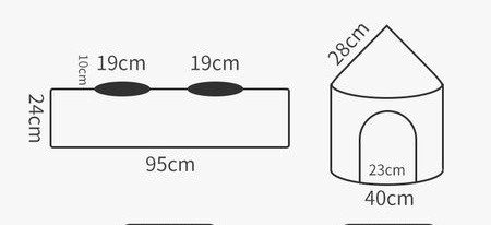 Υφασμάτινο παιχνίδι Τούνελ ή σπιτάκι γάτας