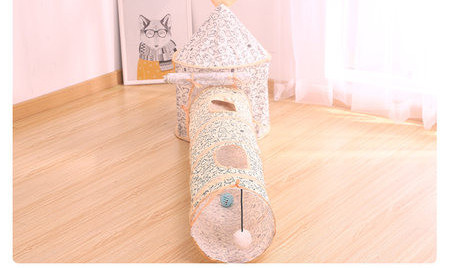 Υφασμάτινο παιχνίδι Τούνελ ή σπιτάκι γάτας