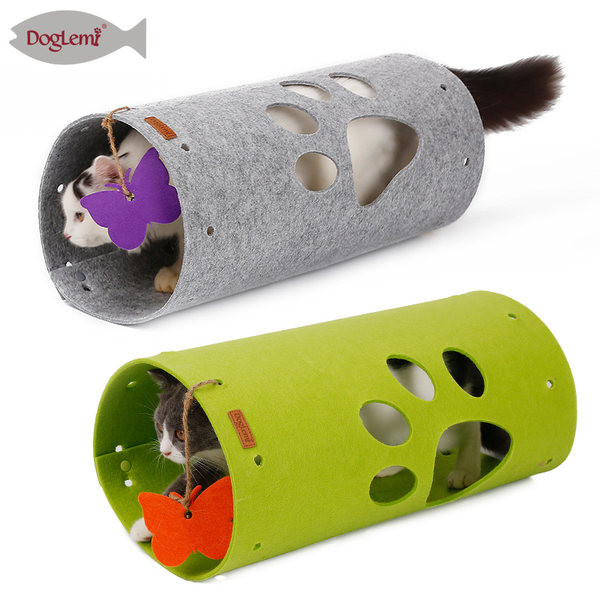 Τούνελ για γάτες με διακόσμηση πεταλούδας