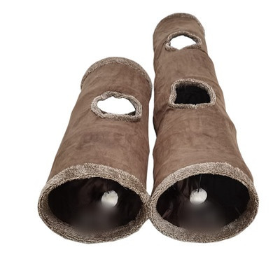 Σήραγγα γάτας με κρεμαστό παιχνίδι