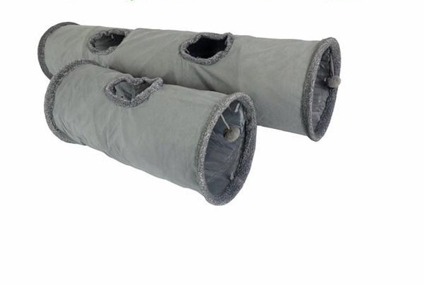 Σήραγγα γάτας με κρεμαστό παιχνίδι