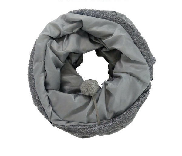 Σήραγγα γάτας με κρεμαστό παιχνίδι