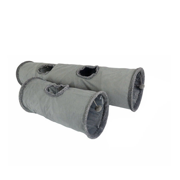 Σήραγγα γάτας με κρεμαστό παιχνίδι