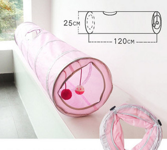 Tekstiilist tunnelimänguasi kassidele - erinevad mudelid