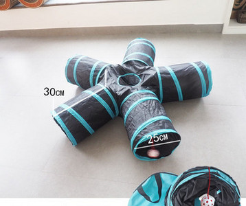 Tekstiilist tunnelimänguasi kassidele - erinevad mudelid