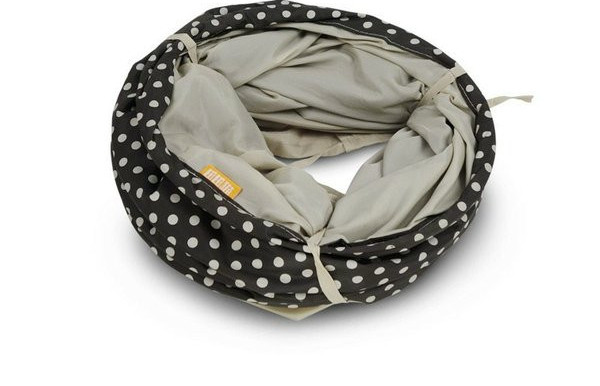 Tunel pliabil pentru pisici cu mai multe iesiri