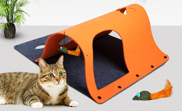 Προκατασκευασμένο Τούνελ για γάτες