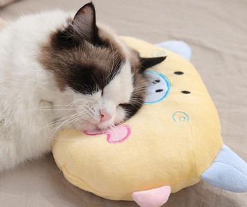 Pernă moale de pluș pentru pisici și câini