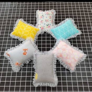 Μικρό μαξιλάρι για γάτες με βολάν - διαφορετικά χρώματα