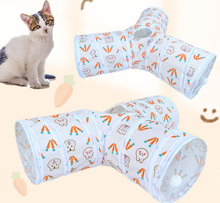 Τούνελ παιχνιδιού με γάτες