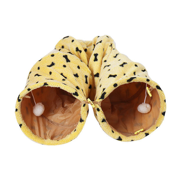 Tunelis katėms žaisti su keliais išėjimais