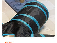 Tekstilinis tunelis žaidžiantiems katėms – skirtingi modeliai