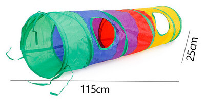 Tekstilinis tunelis žaidžiantiems katėms – skirtingi modeliai
