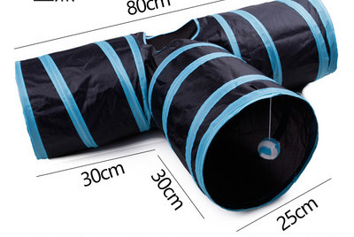 Tekstilinis tunelis žaidžiantiems katėms – skirtingi modeliai