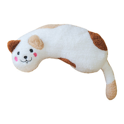 Tikandiga plüüsis kassipadi