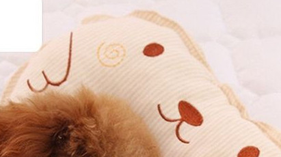 Perna de pluș pentru pisici cu broderie - diferite modele